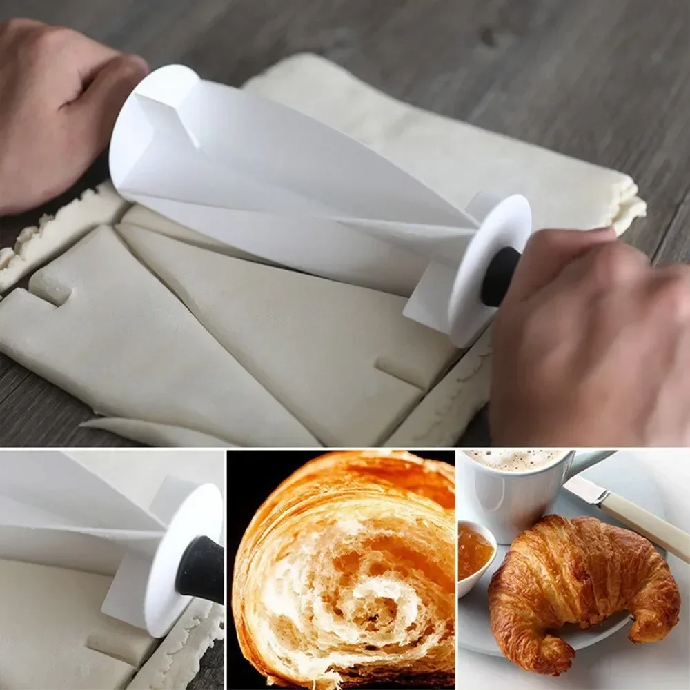 Kitchen Roll Baking - 1pc Croissant Teig Cutter Kunststoff Schnell