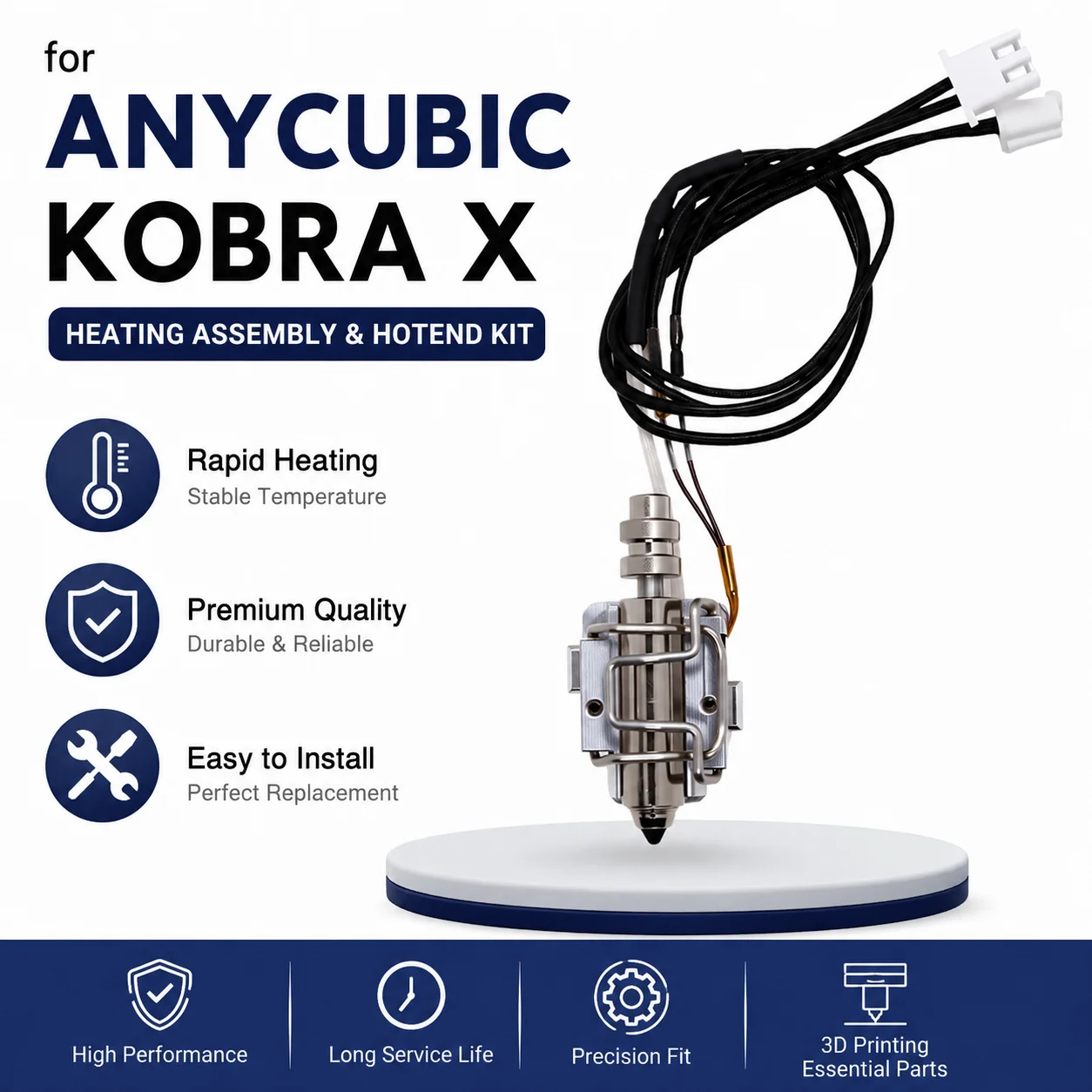 Pastry Brush Silicone - Anycubic Kobra X Hotend-Düsen-Kit mit Heizeinheit
