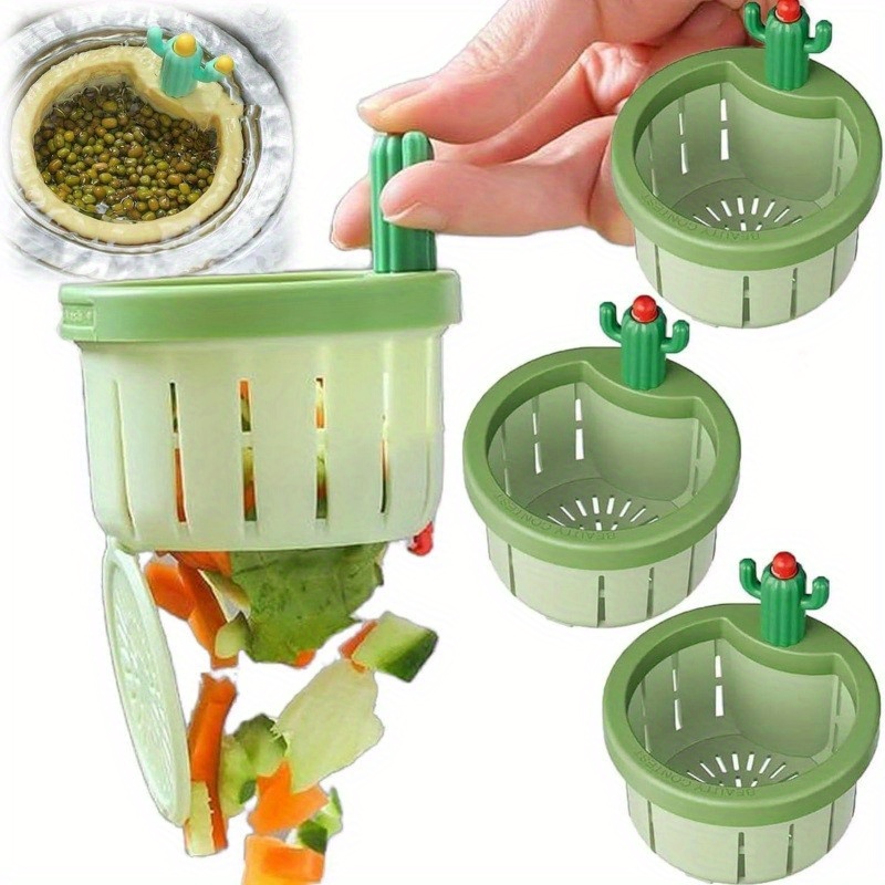 Kitchen Jobs - 1-5 stücke Kaktus Waschbecken Abfluss Sieb