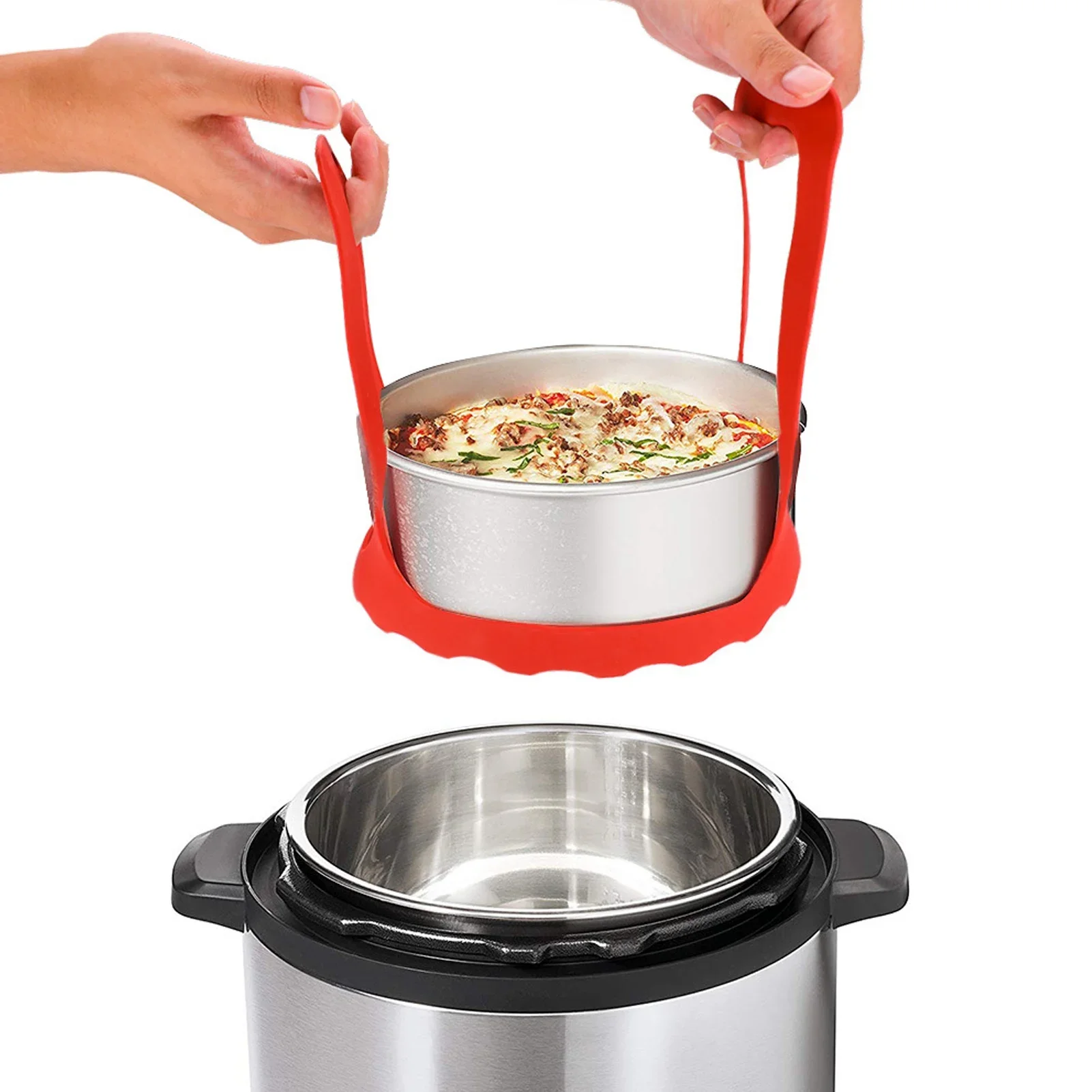 Kitchen Baking Tray Set - 4-teiliges Set Multifunktionale Silikon-Küchenwerkzeuge, Tragbare Backblechhalterung