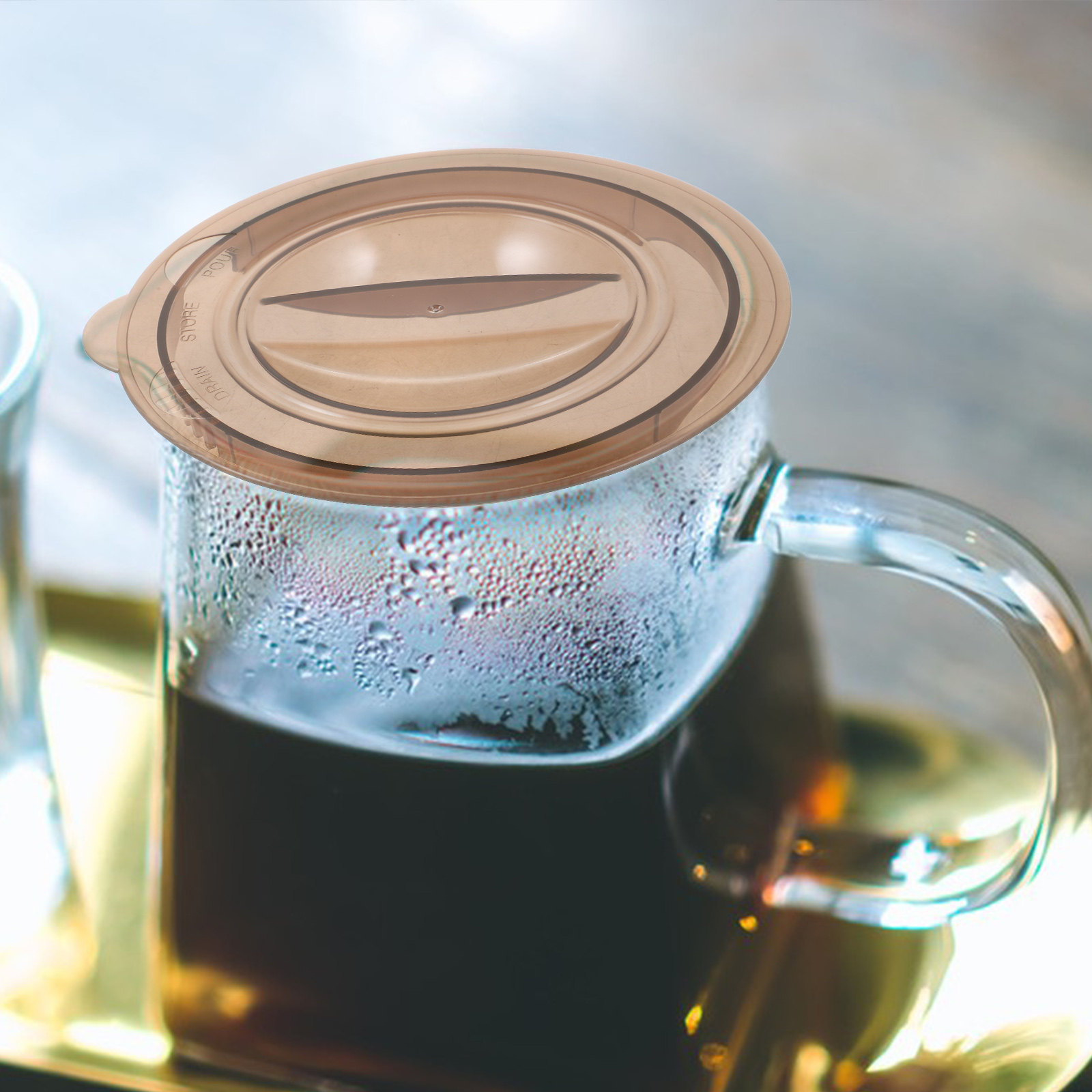 Kitchen Baking Soda - Messbecher-Plastikdeckel für Glas-Messbecher Backen Kochen Küchenzubehör