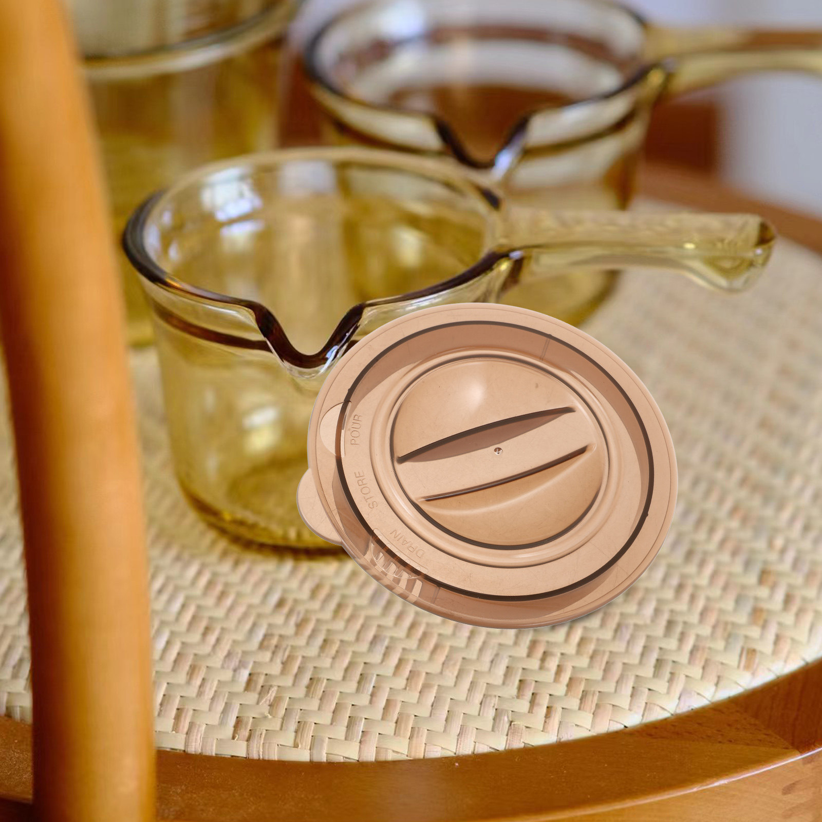 Kitchen Baking Soda - Ersatz-Kunststoffdeckel für Messbecher, unverzichtbar für die