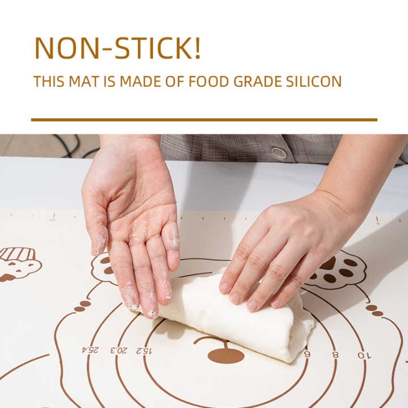 Silikon-Backmatte, Teigknetmat – Kitchen Roll Baking Bewertung und Preis