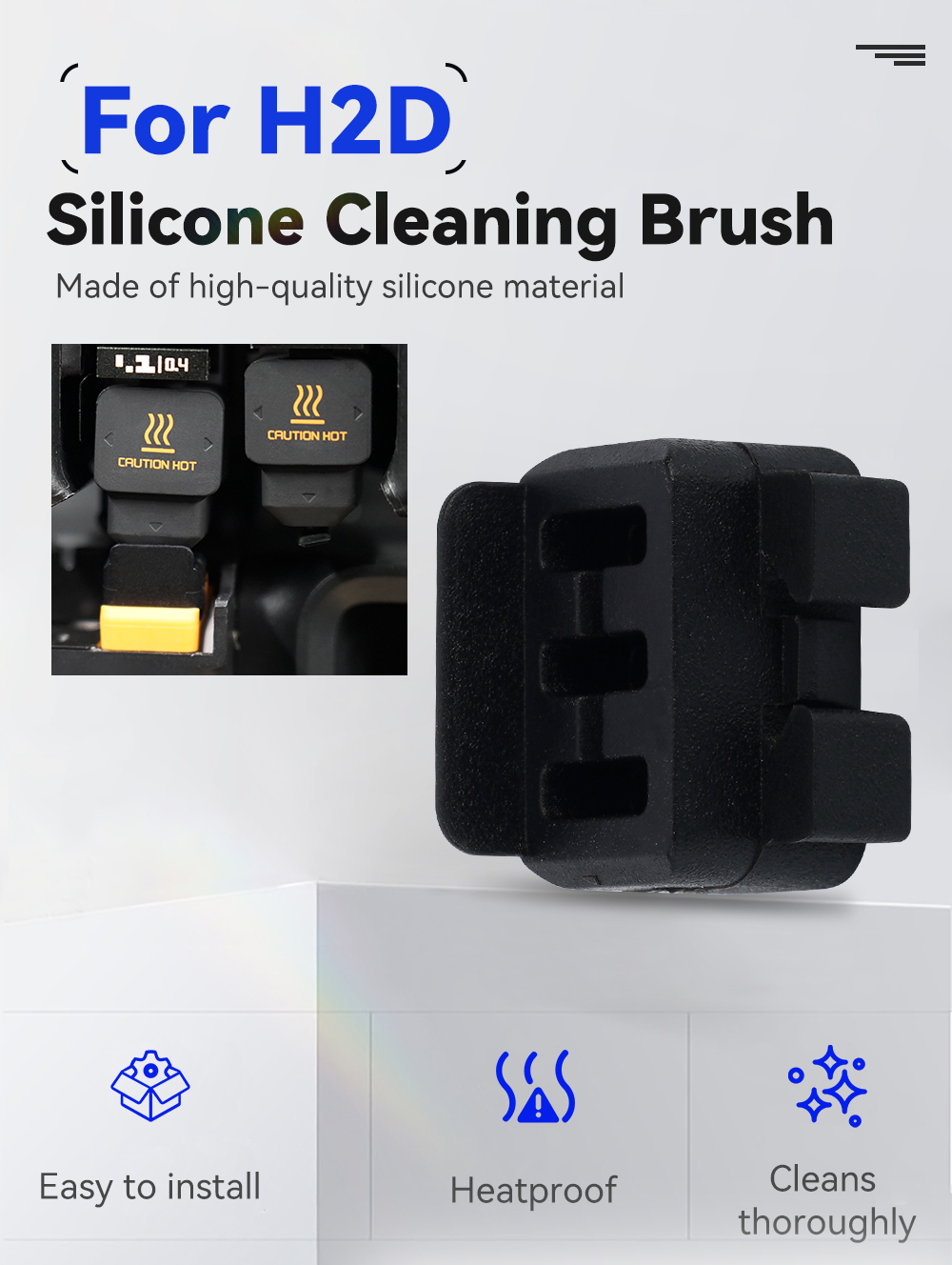 Neue Düse wischer Für Bambu La – Pastry Brush Silicone Bewertung und Preis