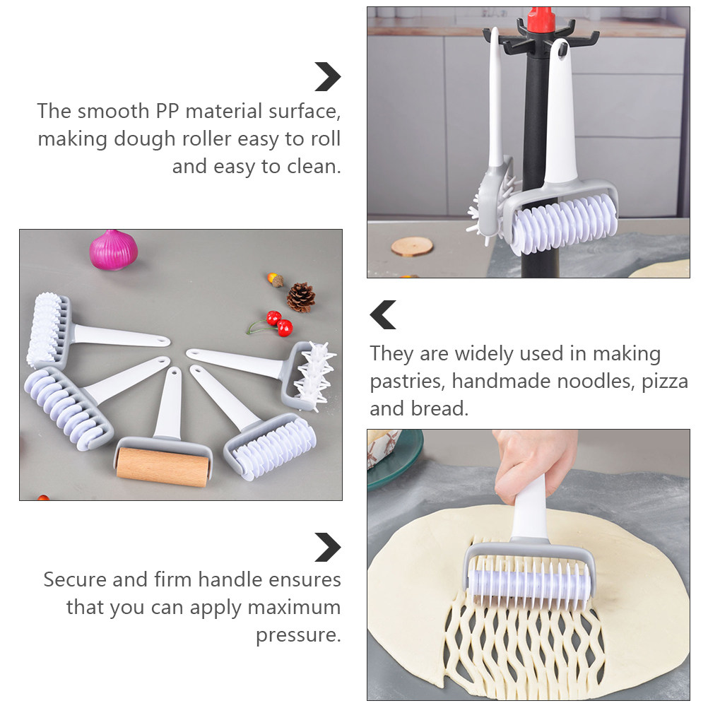 2 Stück Teigroller mit Glatter – Kitchen Roller Baking Bewertung und Preis