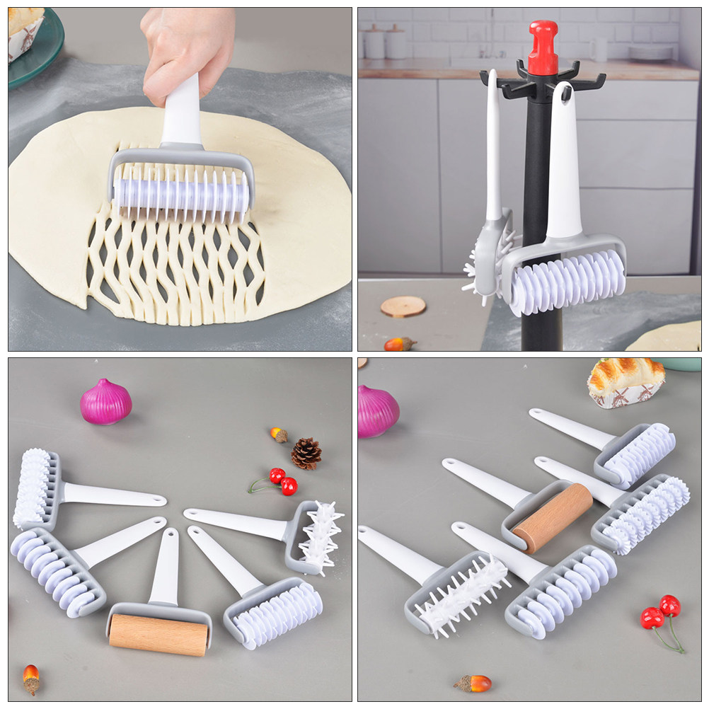 2 Stück Teigroller mit Glatter – Kitchen Roller Baking Bewertung und Preis