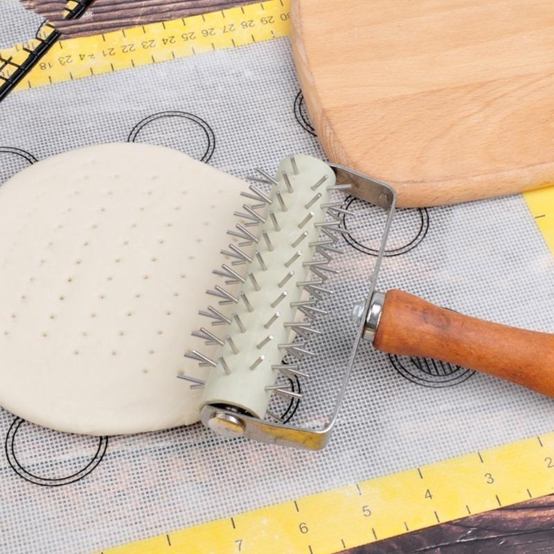 Küchenpizza Teig Docker Holzgr – Kitchen Roller Baking Bewertung und Preis