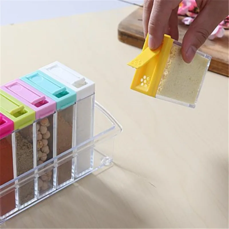 Transparente Gewürz-Gewürzbox  – Kitchen Baking Tray Organizer Bewertung und Preis