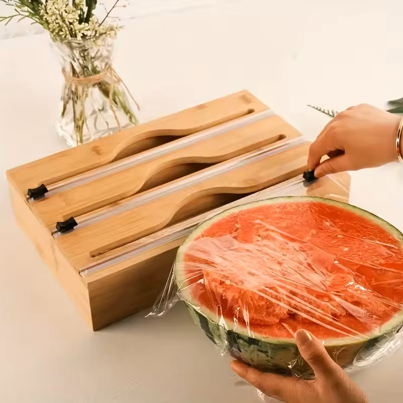 3-in-1 Bambus-Frischhaltefolie – Kitchen Baking Tray Organizer Bewertung und Preis