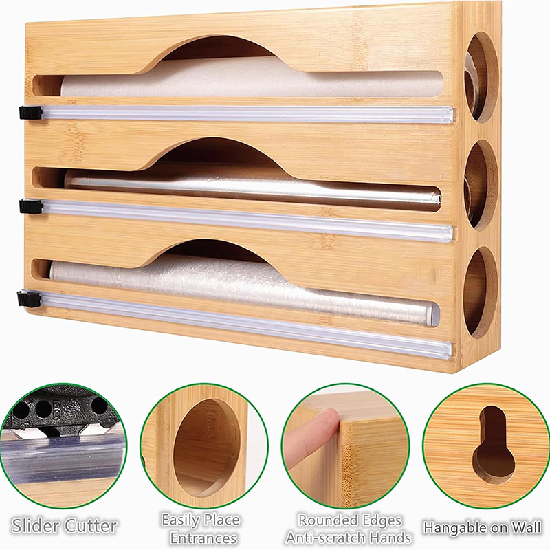 3-in-1 Bambus-Frischhaltefolie – Kitchen Baking Tray Organizer Bewertung und Preis