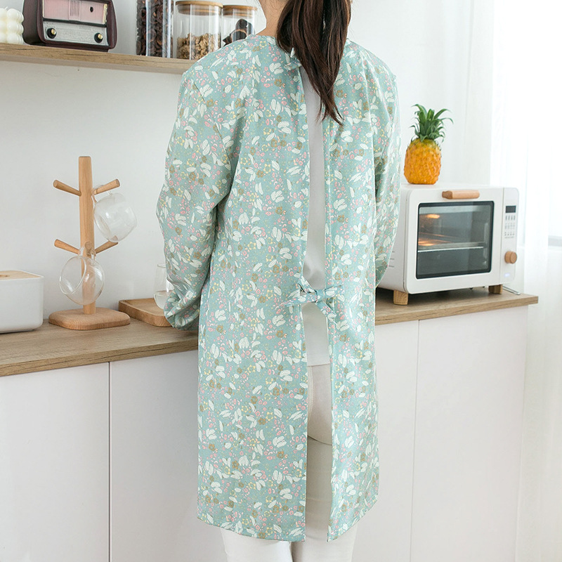 Damen Baumwoll-Langarmschürze  – Kitchen Jobs Bewertung und Preis