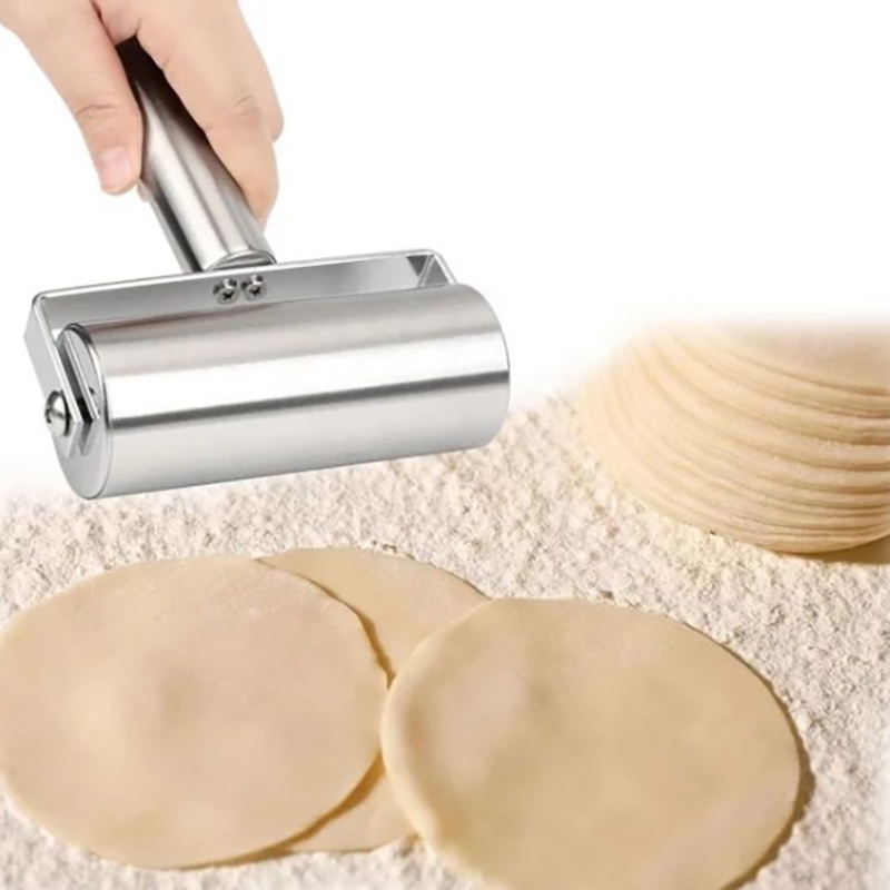 Edelstahl Doppelkopf-Teigrolle – Kitchen Roll Baking Bewertung und Preis