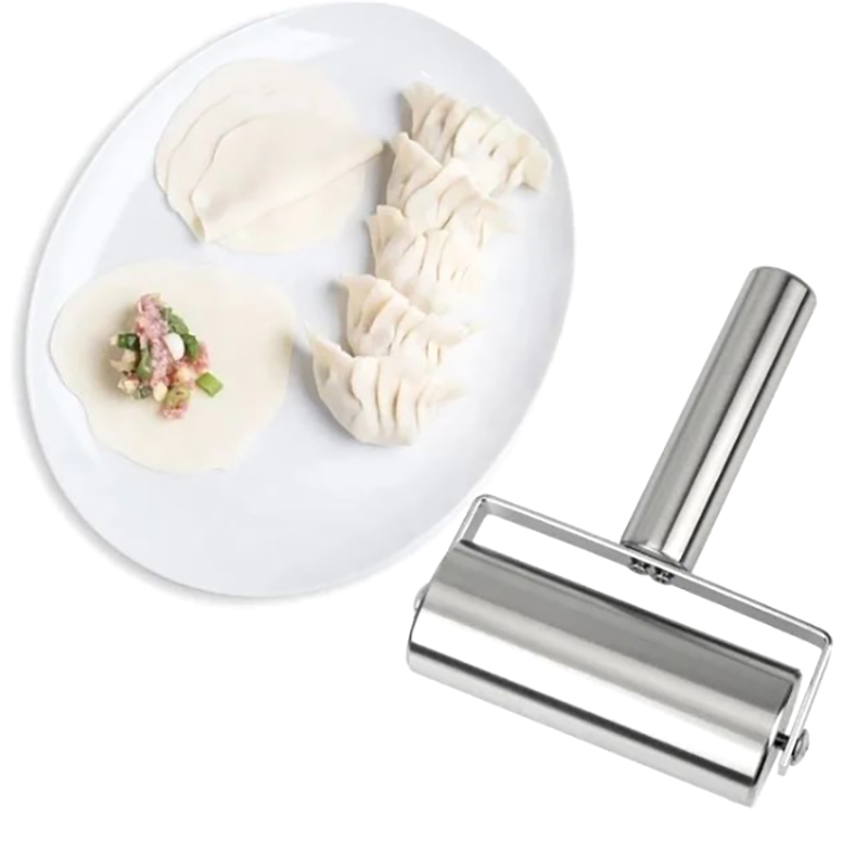 Edelstahl Doppelkopf-Teigrolle – Kitchen Roll Baking Bewertung und Preis