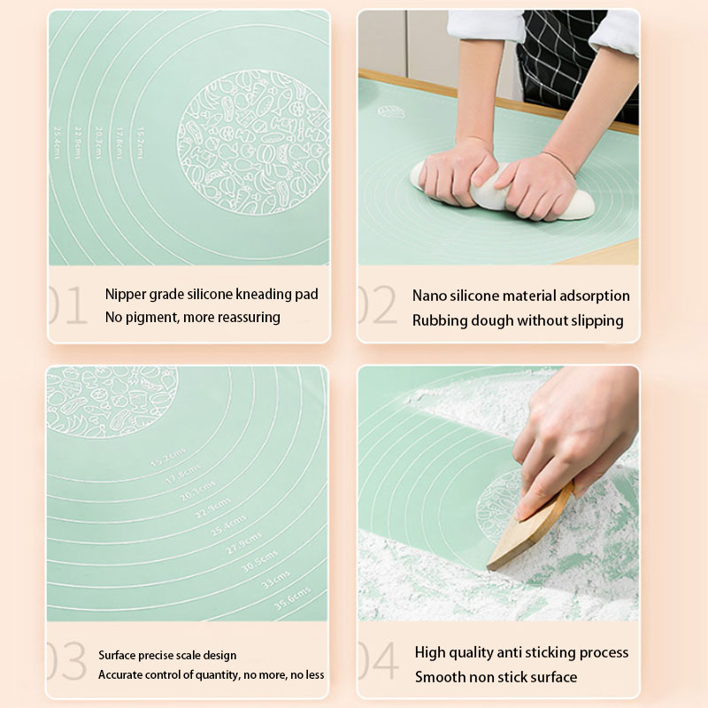 Silikon-Pad, Knetpad mit Skala – Kitchen Roll Baking Bewertung und Preis