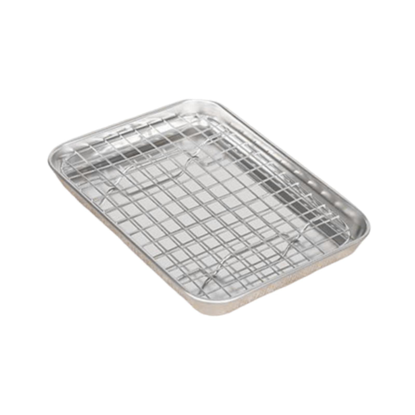 Edelstahl-Backblech mit Gestel – Kitchen Baking Tray Set Bewertung und Preis