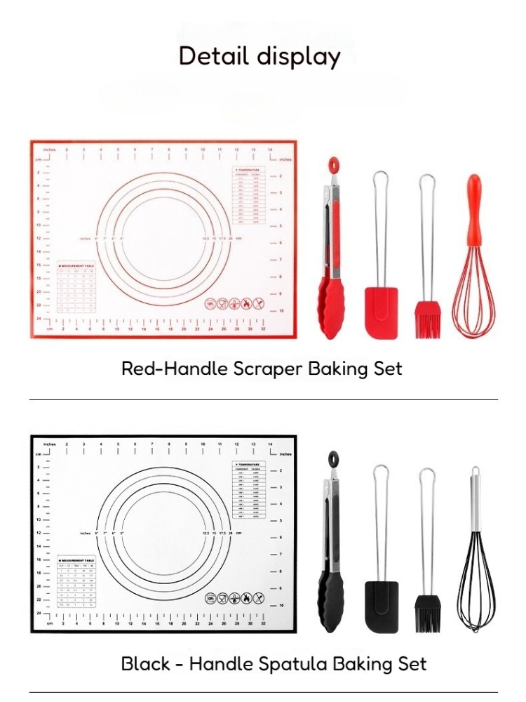 5-teiliges Backwerkzeug-Set au – Pastry Brush Silicone Bewertung und Preis
