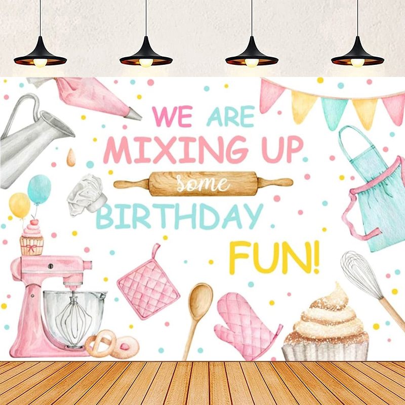 Rosa Back- und Dessert-Fotogra – Kitchen Baking Background Bewertung und Preis