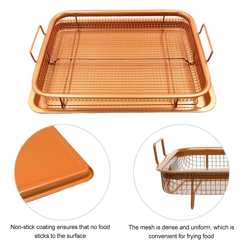 Kupfer Backblech Öl Bratpfanne – Kitchen Baking Tray Set Bewertung und Preis