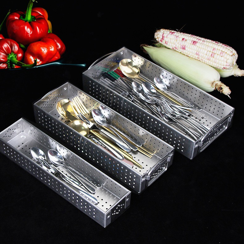 JUSTINLAU Edelstahl-Besteckkas – Kitchen Baking Tray Organizer Bewertung und Preis