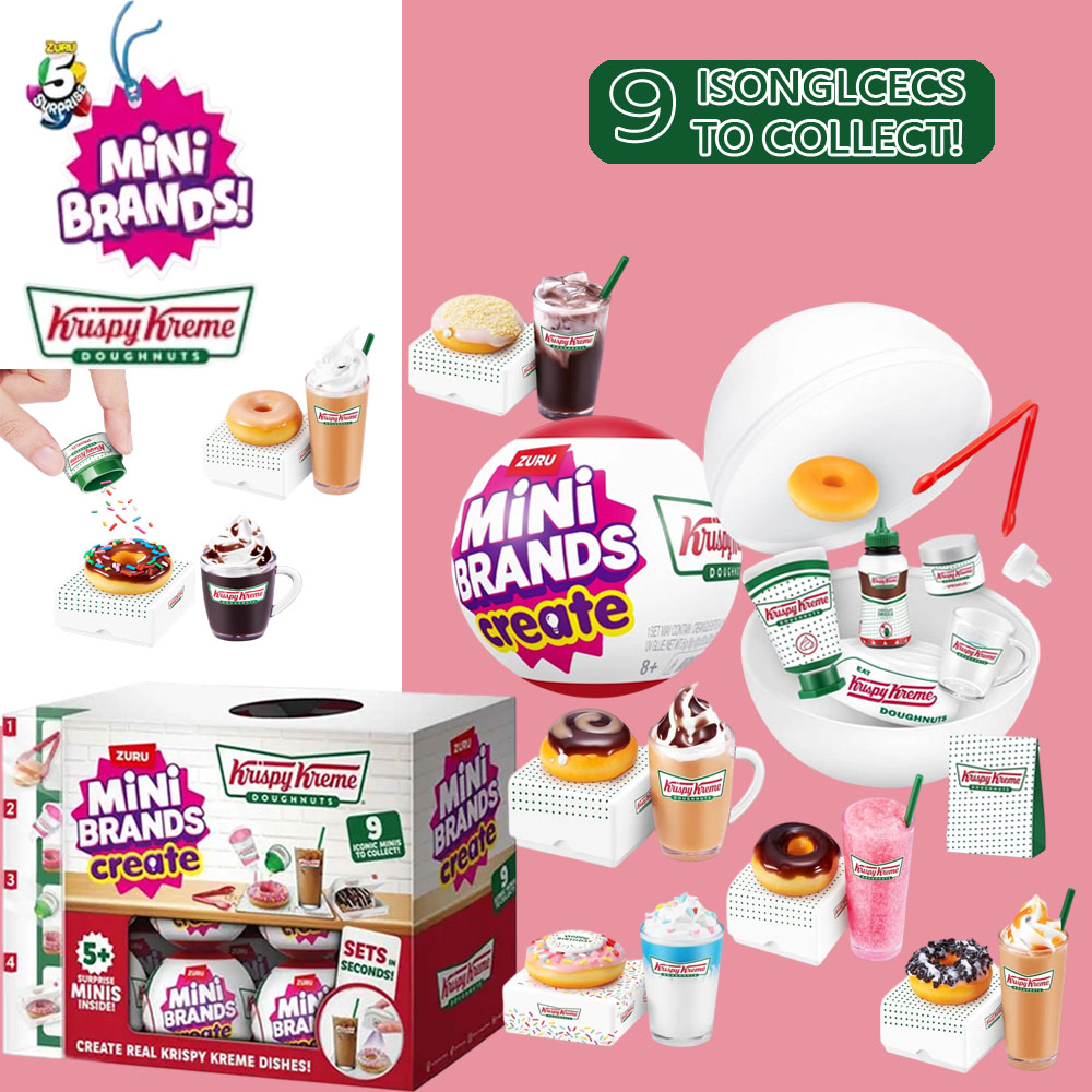 Zuru Mini Brands Krispy Kreme  – Miniature Baking Kitchen Bewertung und Preis