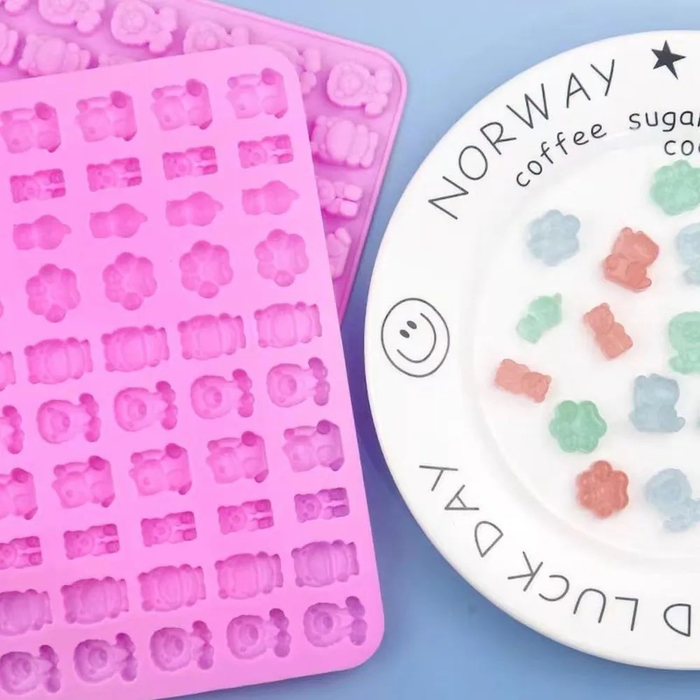 5 Stücke Süßigkeiten Silikonfo – Kitchen Baking Tray Set Bewertung und Preis