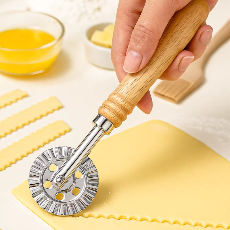 Gebäck Rad Cutter Runde Pizza  – Kitchen Roller Baking Bewertung und Preis