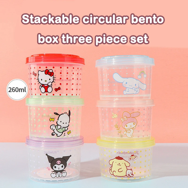 Kitty Bento Box Set 3-teilig N – Kitchen Baking Tray Organizer Bewertung und Preis